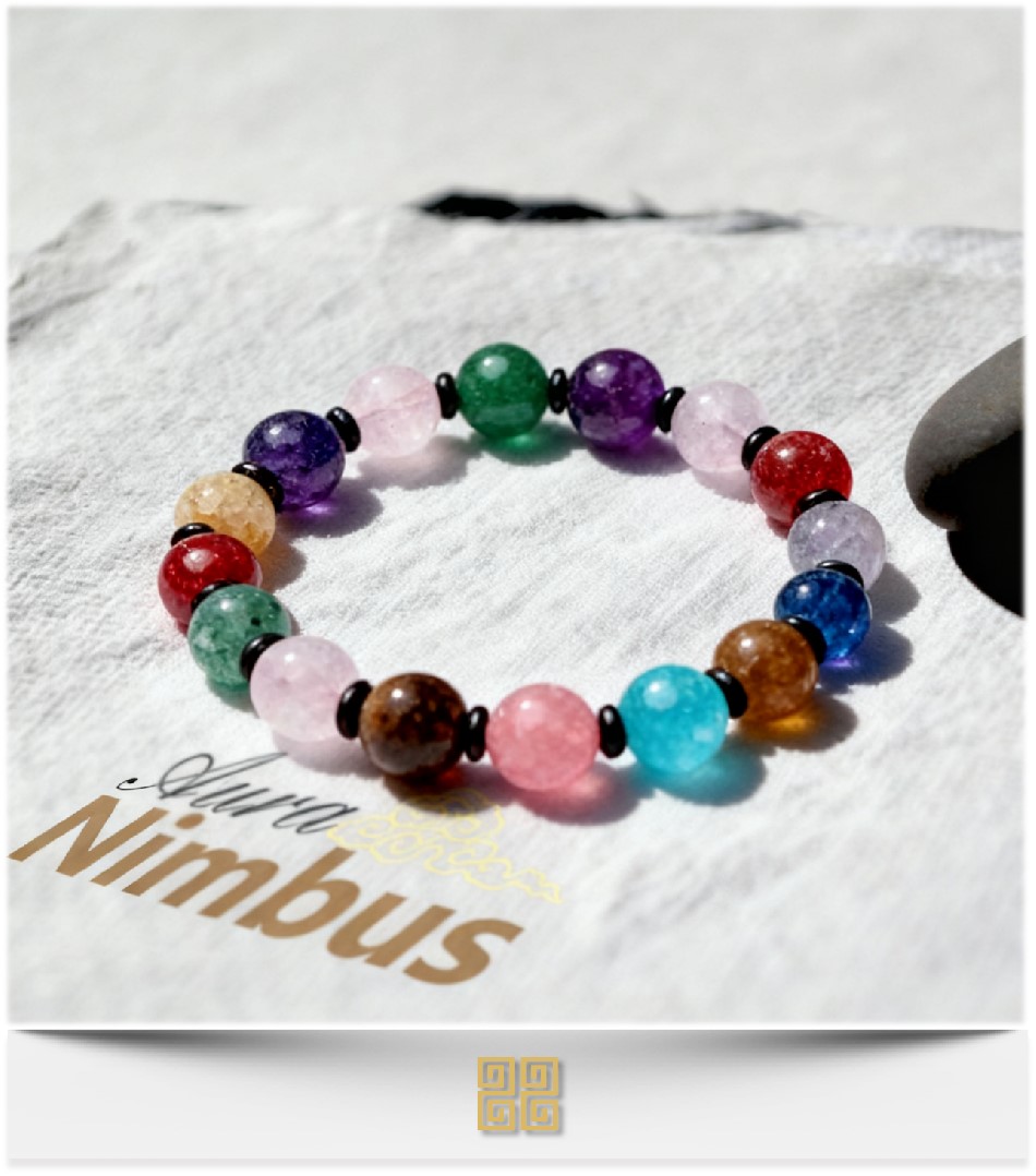Crystal Rainbow Energy Bracelet