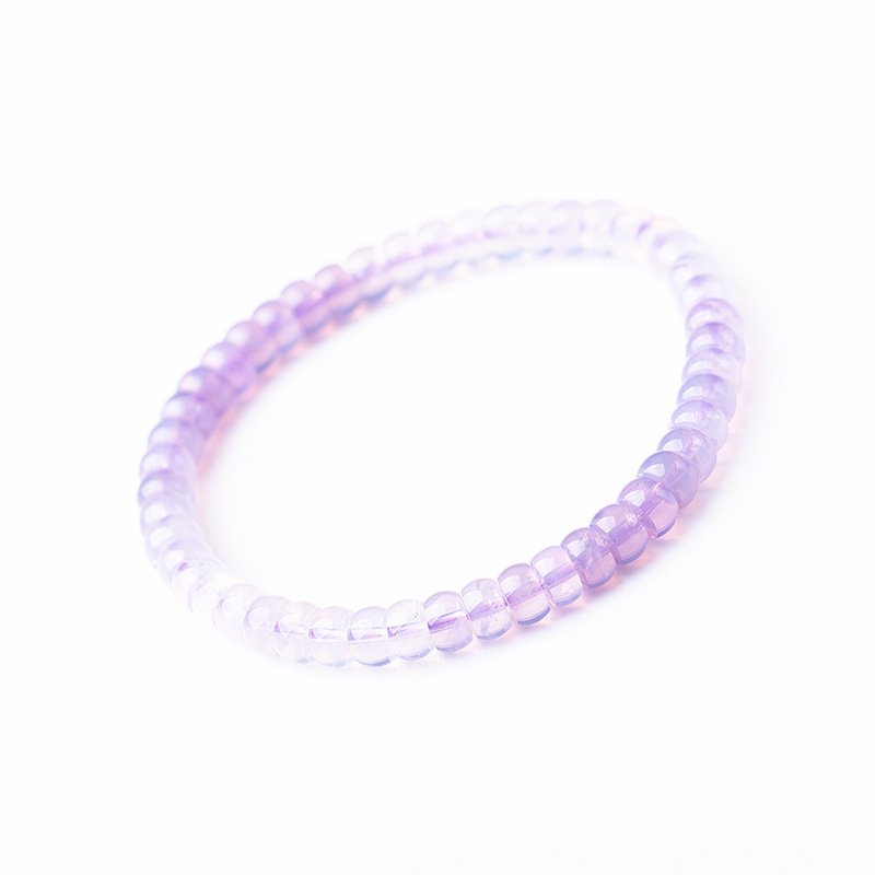 Lavender Chalcedony Slices Bracelet - Image 5
