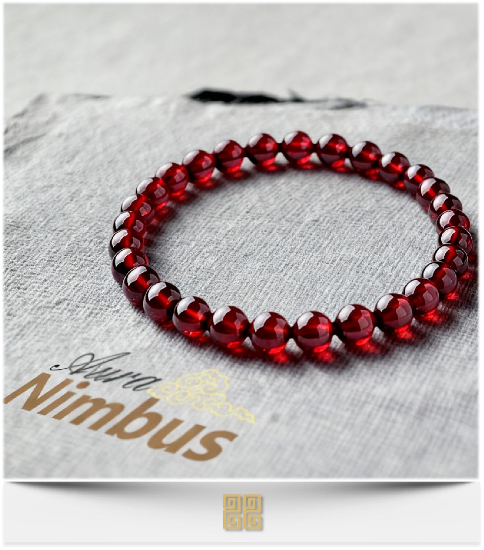 Crimson Garnet Bracelet
