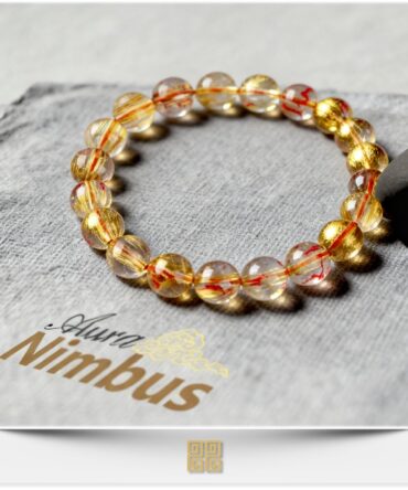 Golden Flow Quartz Bracelet