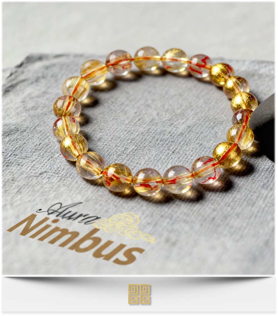 Golden Flow Quartz Bracelet