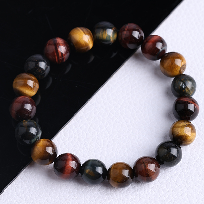 Multicolor Tiger Eye Bracelet - Image 2